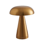 Mushroom Table Lamp, Retro Metal Dimmable LED Desk Light