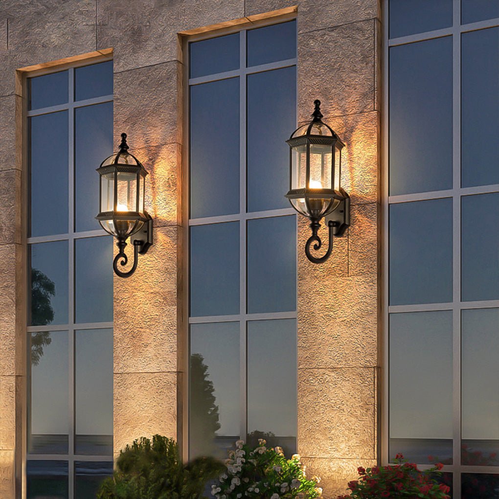 Vintage Inspired Waterproof Outdoor Wall Lamp Versatile Pendant Landscape Lighting For Gardens And Villas