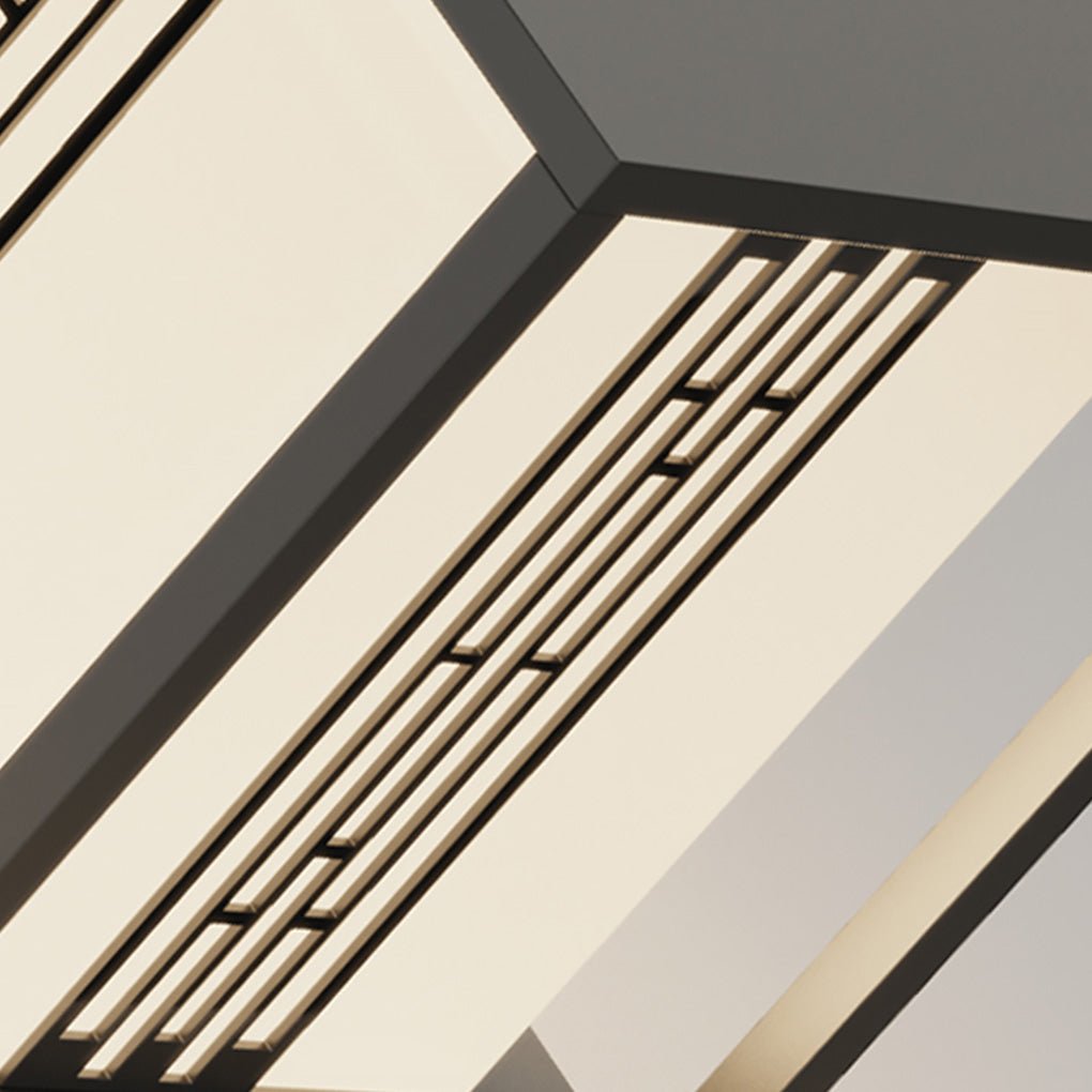 Retro Outdoor Garden Lamp with Refined Line Design
