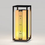 Retro Outdoor Garden Lamp with Refined Line Design