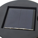 Retro Iron Umbrella Solar Pathway Lights with Multicolor LED Glow