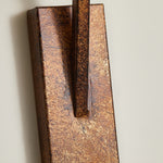 American Retro Iron Wall Sconce with Fabric Shade