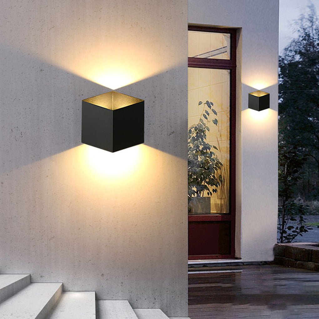 Rhombus Waterproof Energy Saving Led Wall Lamp For Outdoor Indoor Balcony Stairs
