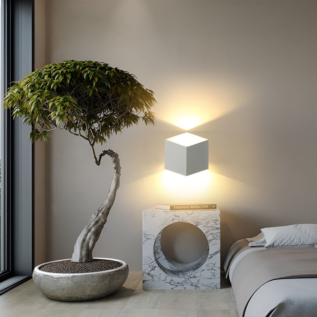 Rhombus Waterproof Energy Saving Led Wall Lamp For Outdoor Indoor Balcony Stairs