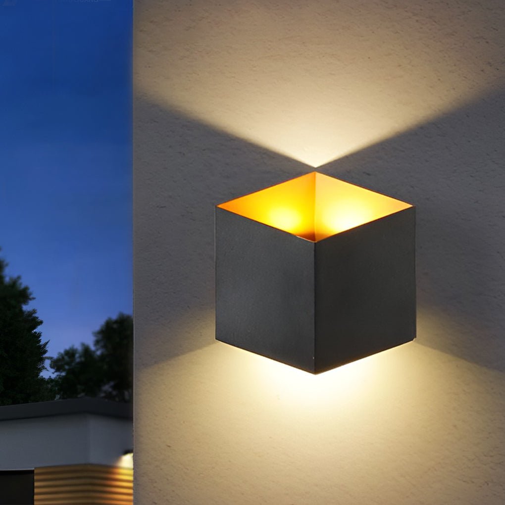 Rhombus Waterproof Energy Saving Led Wall Lamp For Outdoor Indoor Balcony Stairs