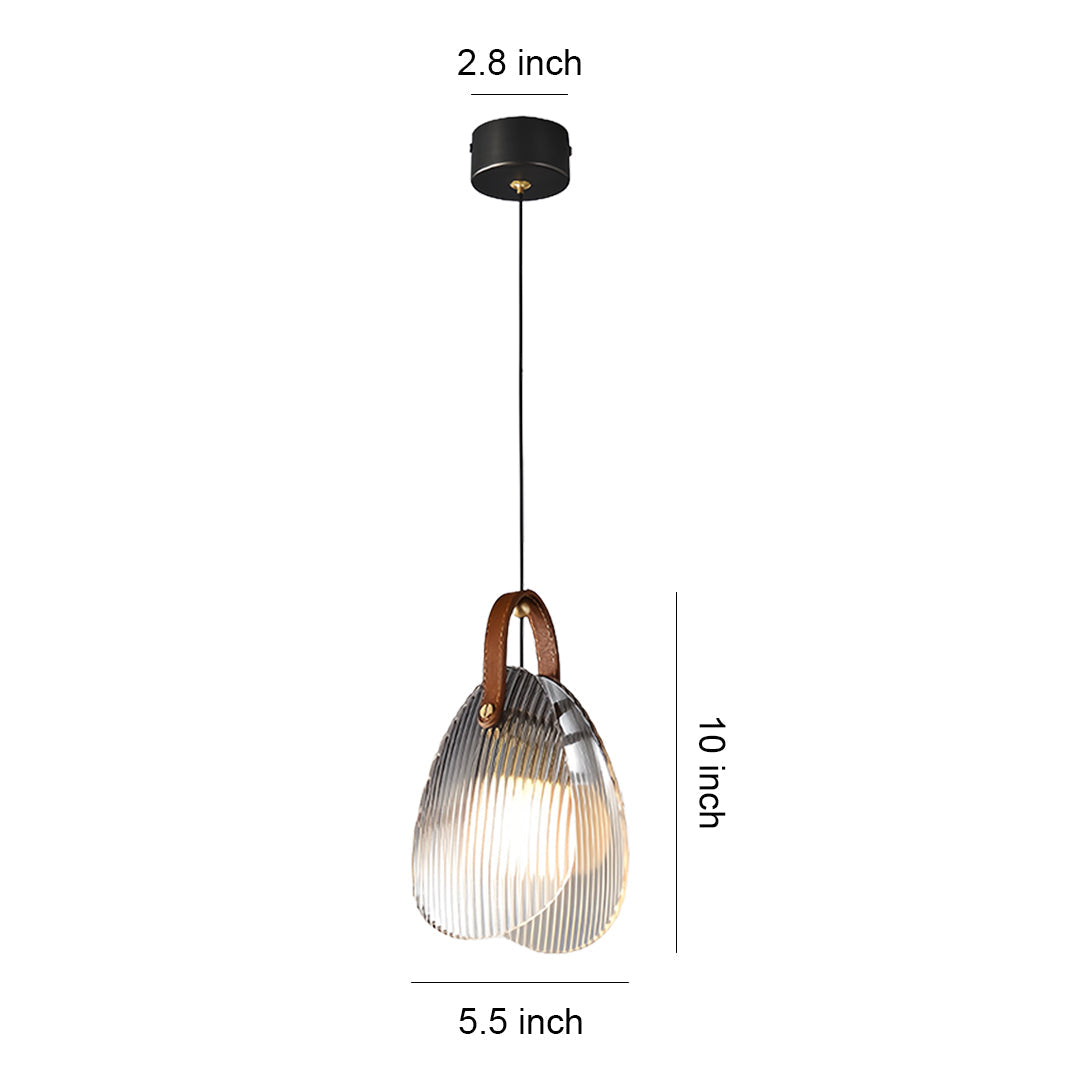 Lumière Pearl Glass Pendant Light – Nordic LED Hanging Lamp