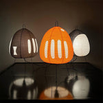 Wabi-Sabi Rice Paper Table Lamp with Aluminum Frame, Minimalist Japanese Design for Bedroom & Study