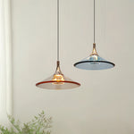 Rise and Fall Pendant Light – Italian Minimalist Aluminum & Acrylic Hanging Lamp