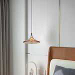 Rise and Fall Pendant Light – Italian Minimalist Aluminum & Acrylic Hanging Lamp