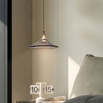 Rise and Fall Pendant Light – Italian Minimalist Aluminum & Acrylic Hanging Lamp