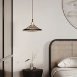 Rise and Fall Pendant Light – Italian Minimalist Aluminum & Acrylic Hanging Lamp