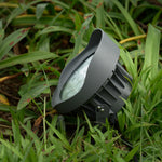 Modern Minimalist Outdoor LED Spotlight with Adjustable Head, IP65 Waterproof