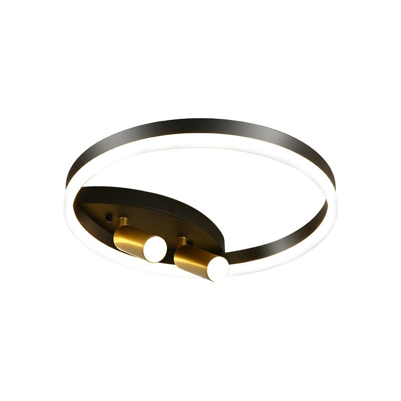 Modern LED Ceiling Light with Adjustable Spotlights for Contemporary Interiors