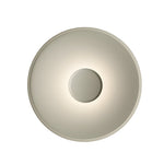 Halo Round LED Ceiling Light in Aluminum for Modern Interiors
