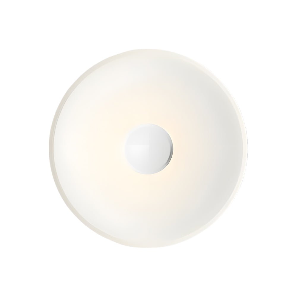 Halo Round LED Ceiling Light in Aluminum for Modern Interiors
