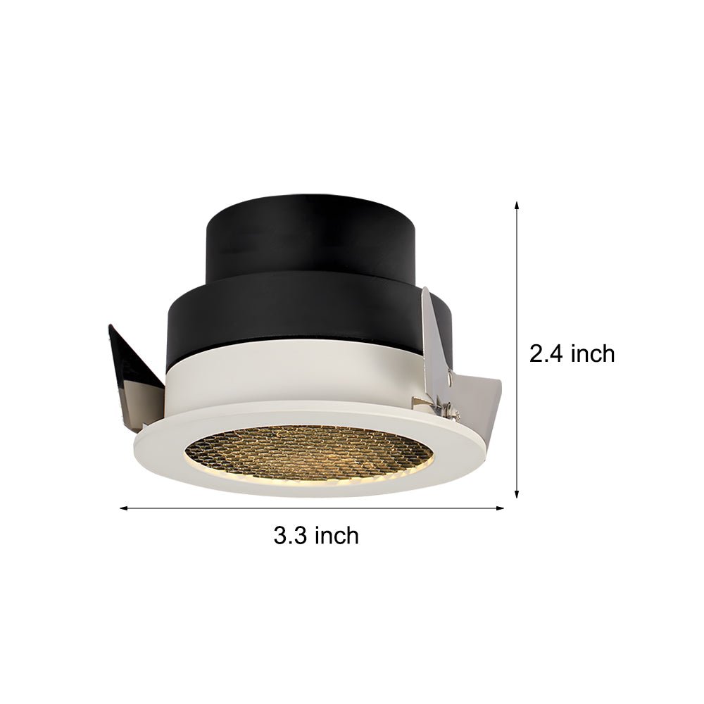 Lumina Recessed LED Downlight with Honeycomb Anti-Glare Optics