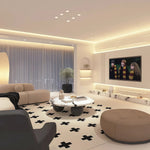 Ultra-Thin Recessed LED Accent Spotlights, Set of 4, Anti-Glare, 3000K/4000K