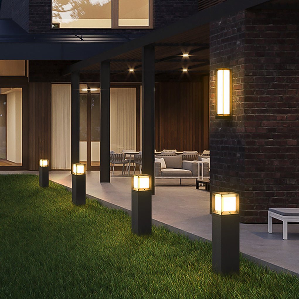 Classic LED Bollard Lights for Modern Landscape Paths