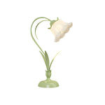Verdant Floral Desk Lamp with Tri-Tone Illumination for Refined Home Offices