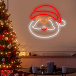 Santa Claus LED Neon Sign with Dimmer for Festive Interiors