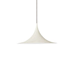 Semi Arch Pendant Light – Designer Aluminum Swag Lamp for Dining & Living Spaces