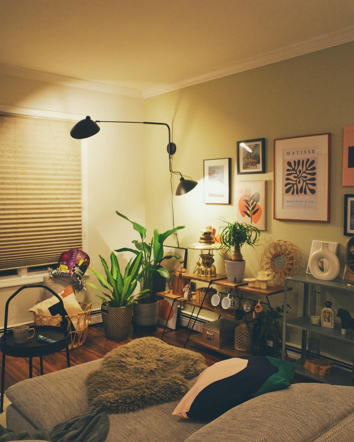 Serge Mouille Plug In Wall Lamp