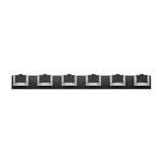 Nordic Chrome LED Vanity Light for Bathroom Mirror – Modern Wall Mount