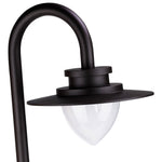 Minimalist Gooseneck Pathway Light with Warm LED Glow for Modern Gardens