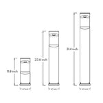 Minimalist LED Bollard Light for Modern Gardens and Pathways