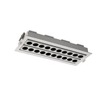 Recessed LED Spotlights with Adjustable Grille, Modern Architectural Linear Lighting