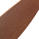 Silver LED Ceiling Fan with Wood Grain Blades for Modern Interiors