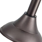Silver LED Ceiling Fan with Wood Grain Blades for Modern Interiors