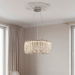 Lumina Crystal Chandelier – Modern Minimalist Pendant for Elegant Interiors