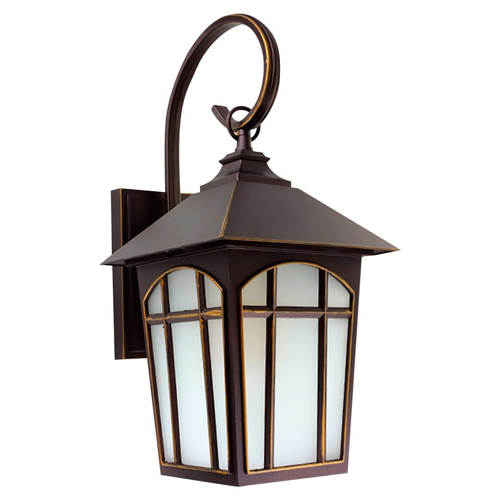 Simple Retro Waterproof Outdoor Courtyard Landscape Lighting Wall Sconces