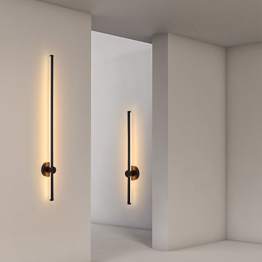Simple Rotatable Three Color Dimming Led Wall Lamp For Living Room Background Wall