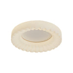 Lumina Round LED Flush Mount Ceiling Light in Gold or White