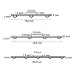 Linear LED Ceiling Spot Light in Matte Black for Modern Interiors