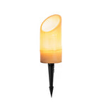 Artisan Resin Bamboo LED Landscape Lights for Garden Paths and Courtyards