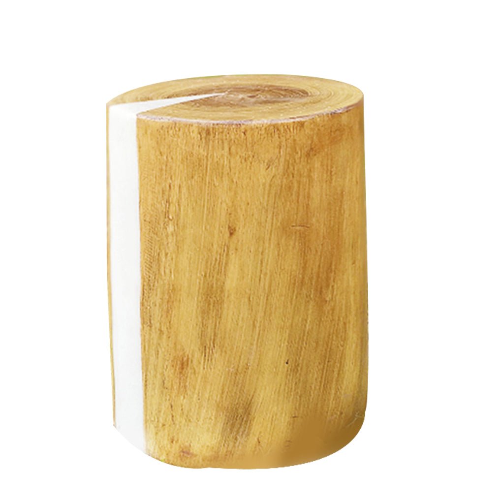 Sculptural Tree Stump LED Garden Light – Weatherproof Resin Landscape Lighting