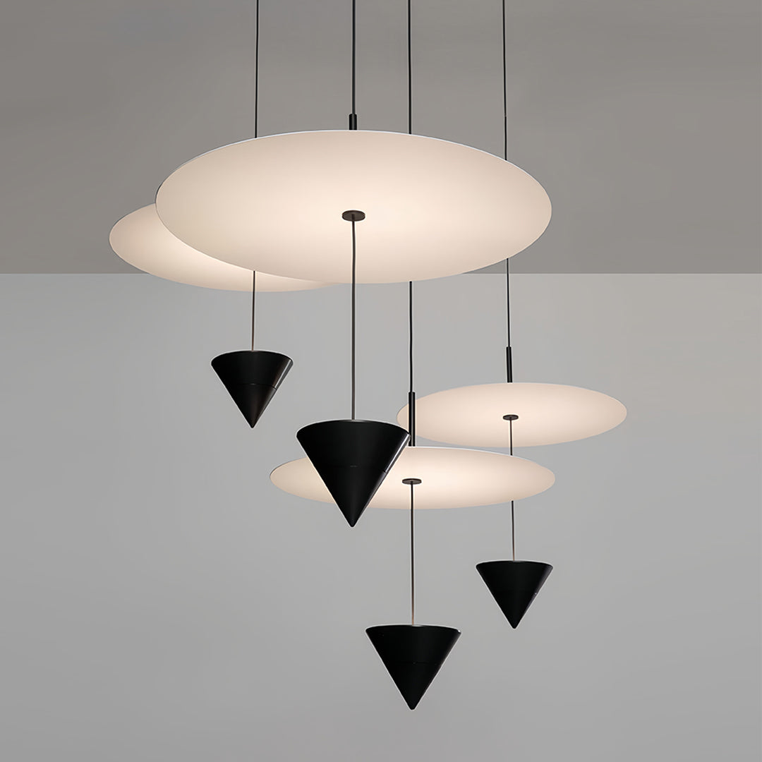 Nordic Minimalist Linear LED Pendant Light for Modern Interiors