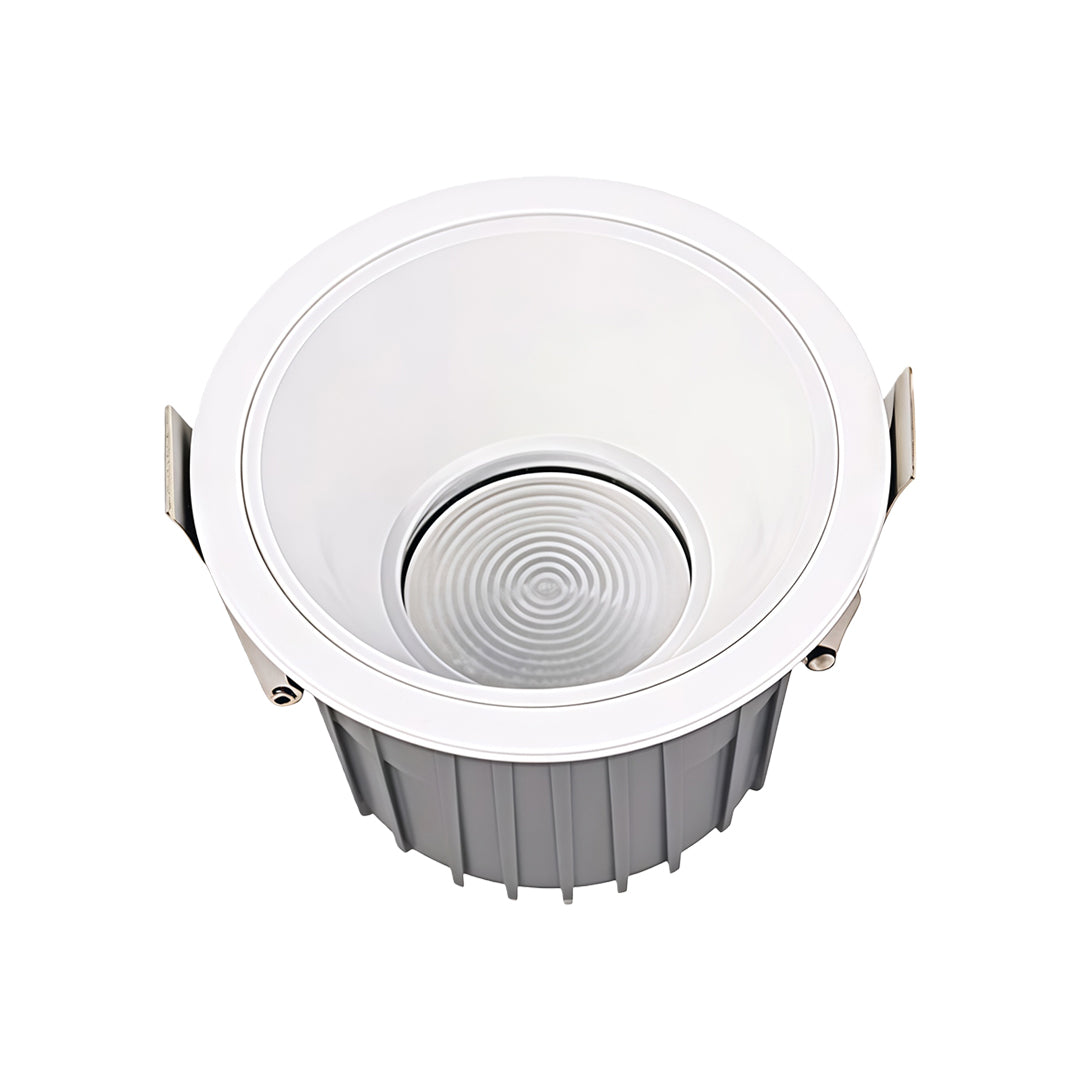 Lumenis Anti-Glare Recessed LED Downlight, IP65 Waterproof Aluminum