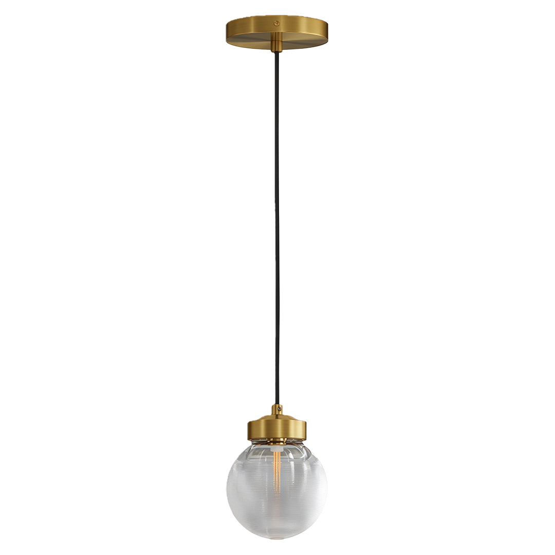 Luxury Copper Chandelier with Clear Glass Shades for Modern Interiors