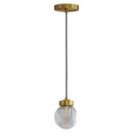 Luxury Copper Chandelier with Clear Glass Shades for Modern Interiors
