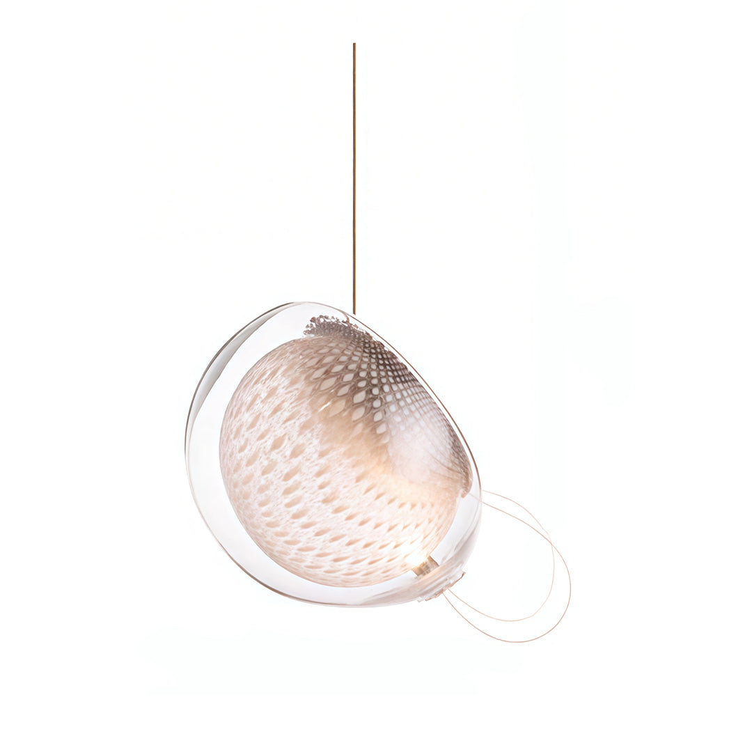 Lumina Jellyfish Pendant Light — Nordic Glass Ceiling Lamp for Modern Interiors