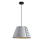 Blue Felt Pendant Light with Acoustic Design for Modern Interiors