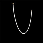 Linear LED Pendant Light – Minimalist Silicone Neon Ceiling Lamp