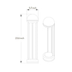 Modern Garden Bollard Light | Minimalist LED Pathway Luminaire