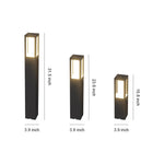 Modern Path Bollard Lights Outdoor Waterproof LED Landscape Lighting