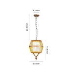 Japanese Lantern Pendant Light – Waterproof Outdoor Ceiling Lamp