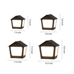 Sculptural Deck Post Cap Lights for Modern Outdoor Spaces